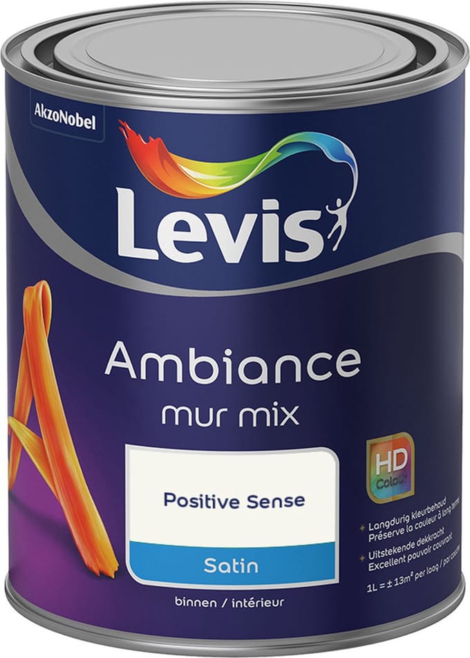 Levis - Ambiance Mur Satin Mix - Positive Sense - Mengverf - 1 L
