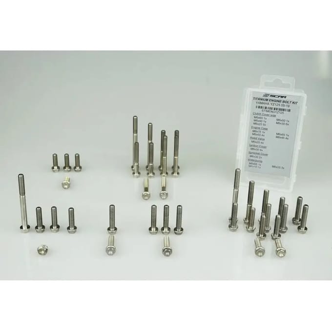 Motorfiets schroefset Scar (x50)