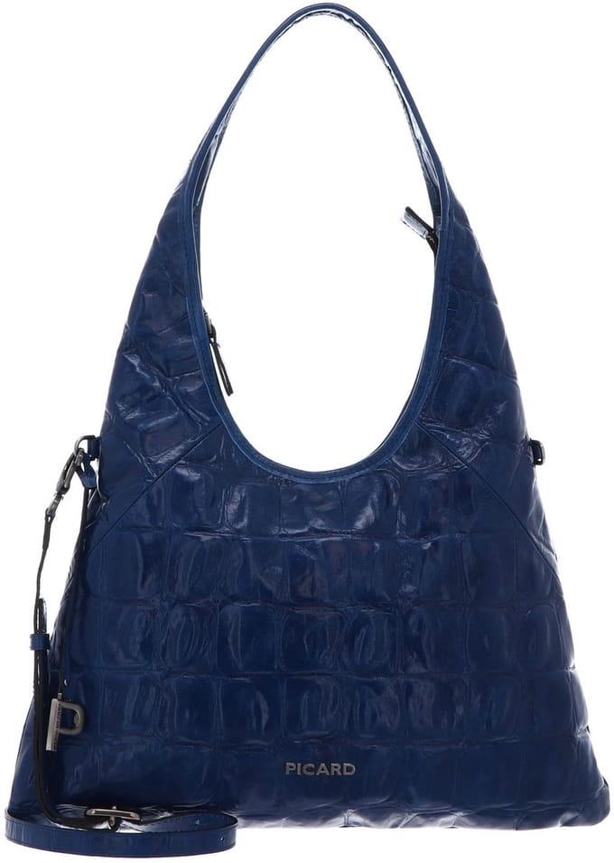 PICARD Leren schoudertas Key Largo Shopper Royal blauw