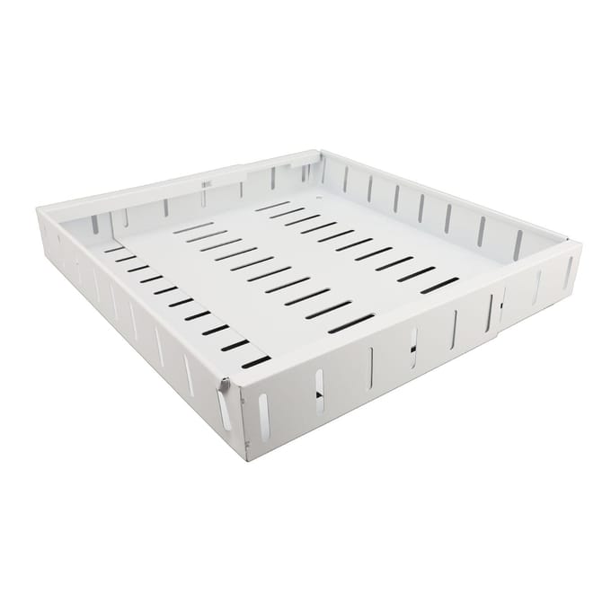 Organiseur de placard extensible et adhésif pour placard de garde-manger Blanc