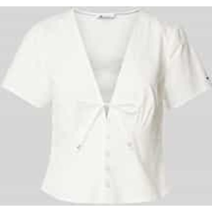 Regular fit blouse met knoopsluiting