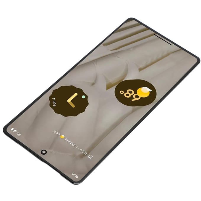 Écran tactile de remplacement 6,3 pouces (2400 x 1080 pixels) avec outils de réparation pour Pixel 7 gray