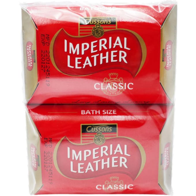Imperial Leather Classic Leather Zeep – 115 g (4 stuks)