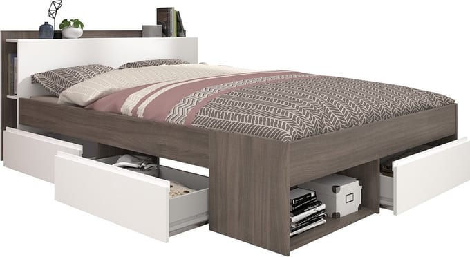 Parisot - Twijfelaarbed - Most - Grijs - 140x200 cm