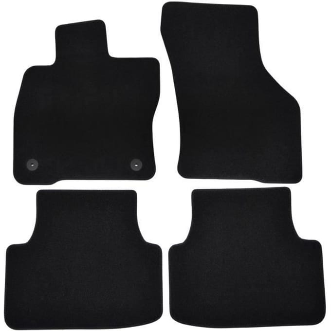 Tapis de sol - Citroën - C5 Aircross - 4 pièces - Antidérapant - Imperméable - Velours