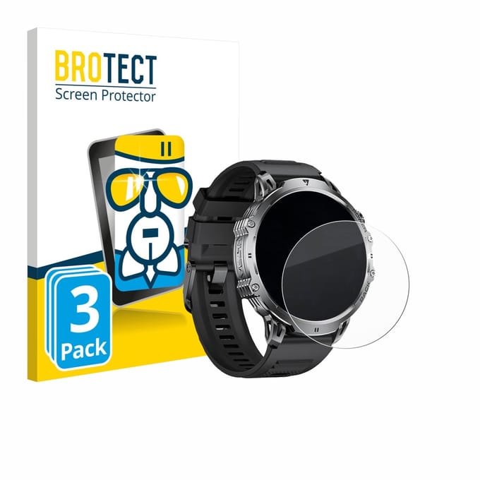 Screenprotector 3 Stuks voor LIGE EF13 1.85" Beschermglas transparant