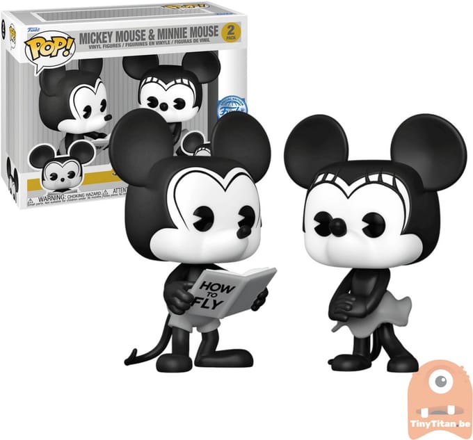 Funko Pop! Disney - Mickey & Minnie 2-pack Special Edition Exclusive