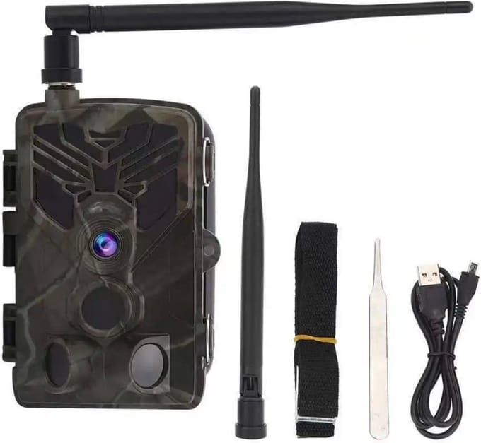 Wildlife Camera - Wild camera met nachtzicht - LCD Scherm - 44 Led- 0.3 trigger Time - 32 GB - 120 Degree Rotation
