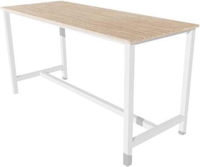 Schaffenburg Sta Tafel - Domino Basic 200 x 100 lindb. eik - wit frame