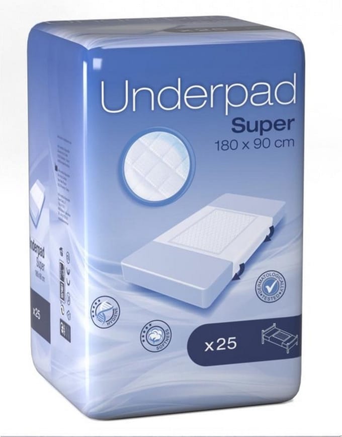 AMD Pad Super bordable - 90 x 180 cm - 8 paquets de 25 protections