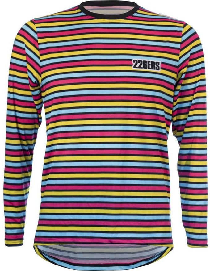 226ers Hydrazero Stripes T-shirt Met Lange Mouwen Rood S Man