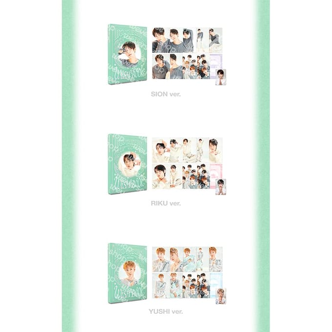 NCT WISH - [Ensemble Livre WISH] INTO THE WISH : Notre SOUHAIT SAKUYA white