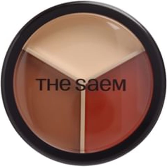 The Saem - Cover Perfection Triple Pot Concealer - 11 Types 2025 Version - #11 Deep