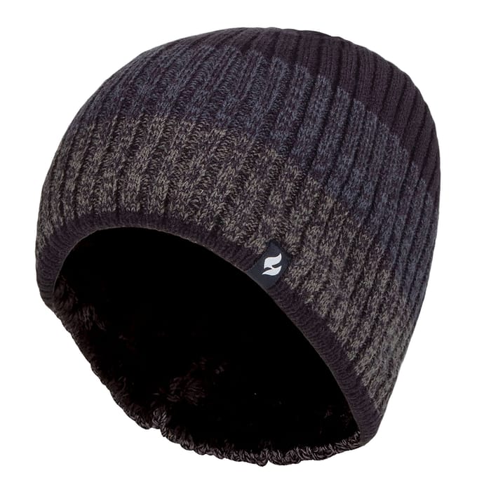 Heat Holders - Thermische gestreepte wintermuts voor heren - Marine