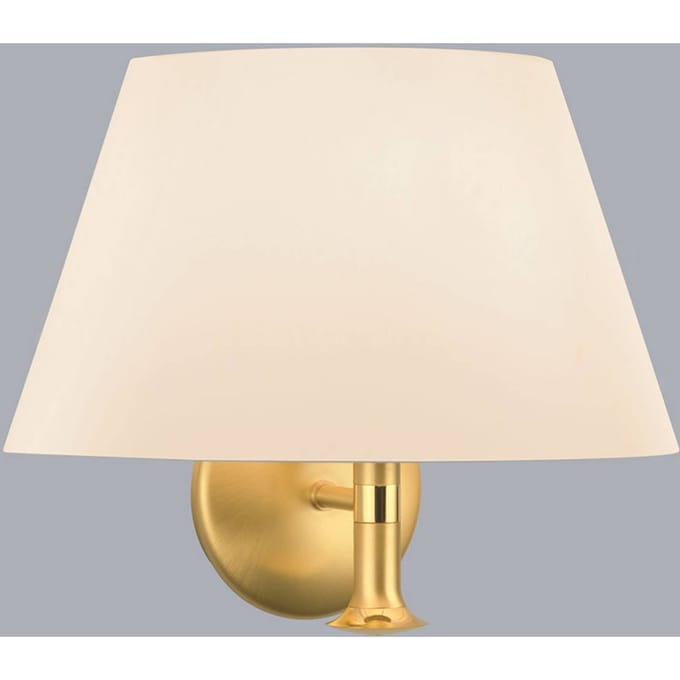 Hufnagel Wandlamp Royce met klassieke kap crème