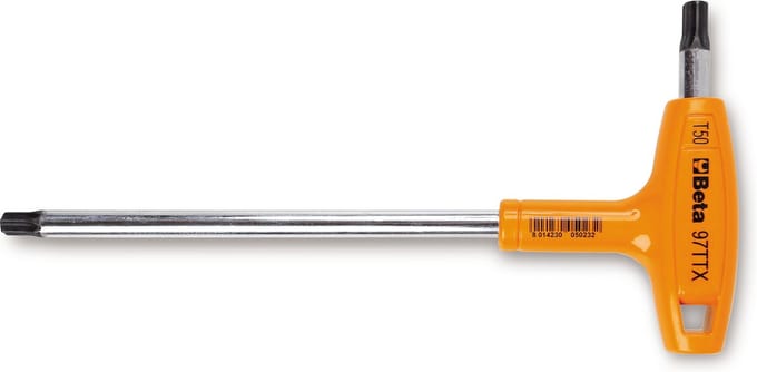 Haakse stiftsleutel Beta Tools 97TTX Torx T15