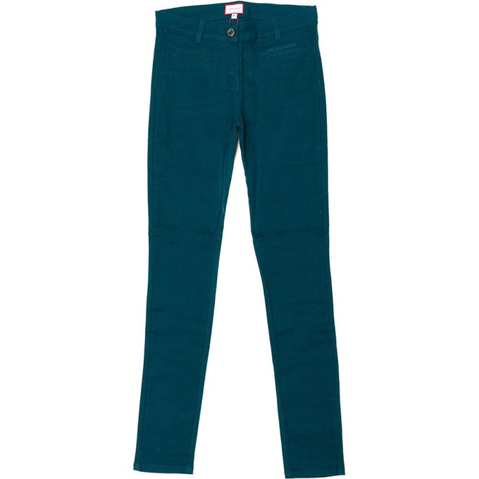 Lange broek met verstelbare elastische tailleband 17I13604 meisje