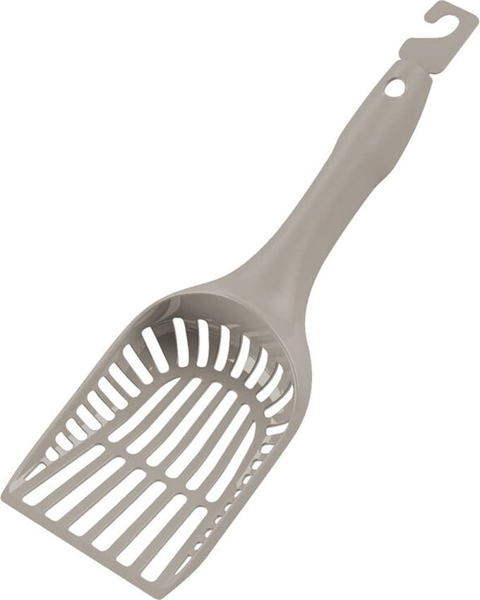 Moderna kattenbakschep Handy plastic grijs