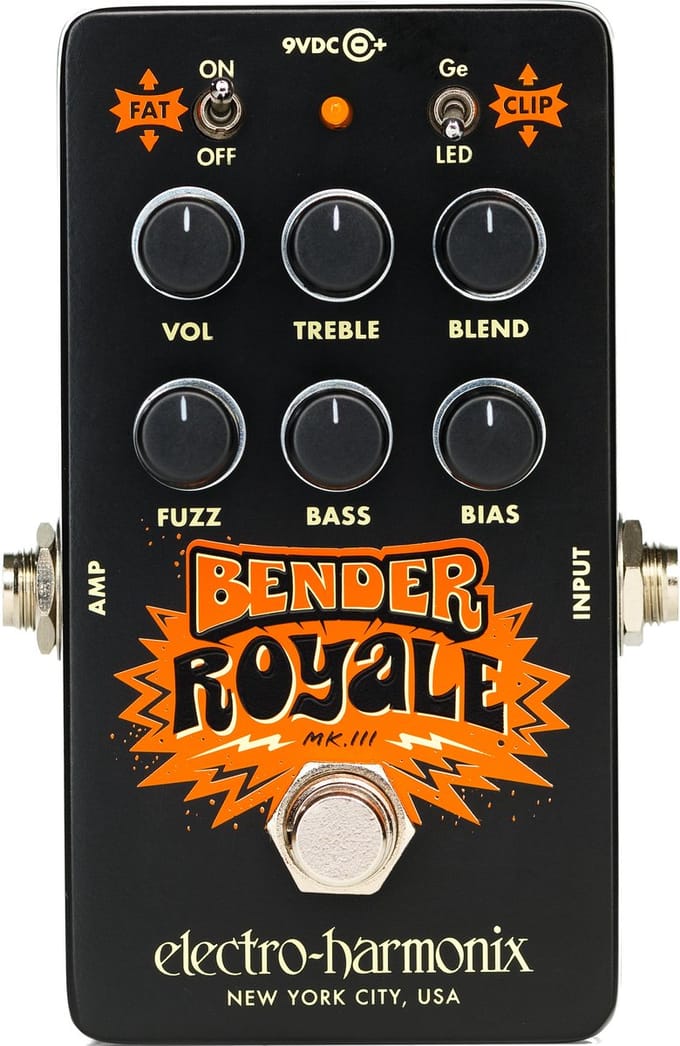 Electro Harmonix Bender Royale Germanium Fuzz effectpedaal