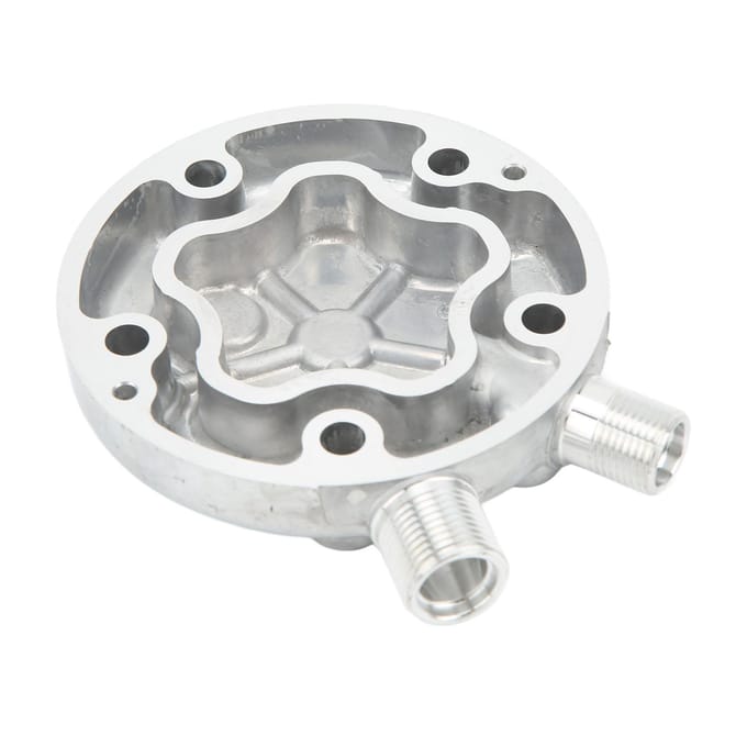 AC Compressor Cilinderkop Achterdeksel 57009630 Vervanging voor Sanden SD507 SD508 SD510 SD5H14 white