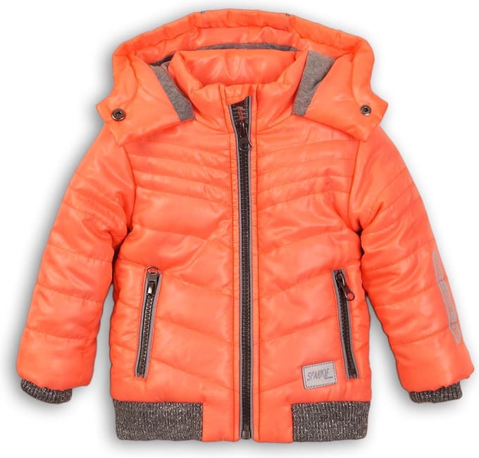 Dirkje Meisjes Winterjas - Faded coral - Maat 62