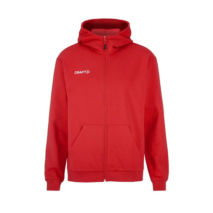Craft Community 2.0 Logo Sweater Met Rits Heren - Rood | Maat: XS