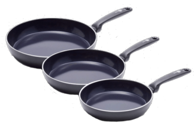 Greenpan Torino 3-delige set - PFAS-vrij