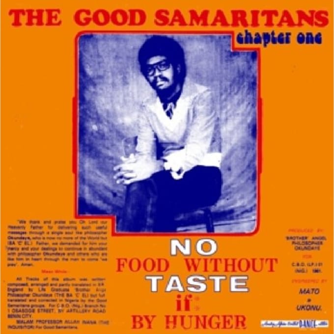 Good Samaritans - No Food Without Taste If By Hunger (LP)