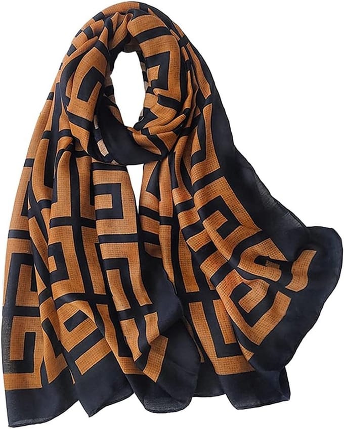 Dames Sjaal - Lange Wrap - Mode Accessoire - Zijde Gevoel - 178 x 89 cm - Eff Moti