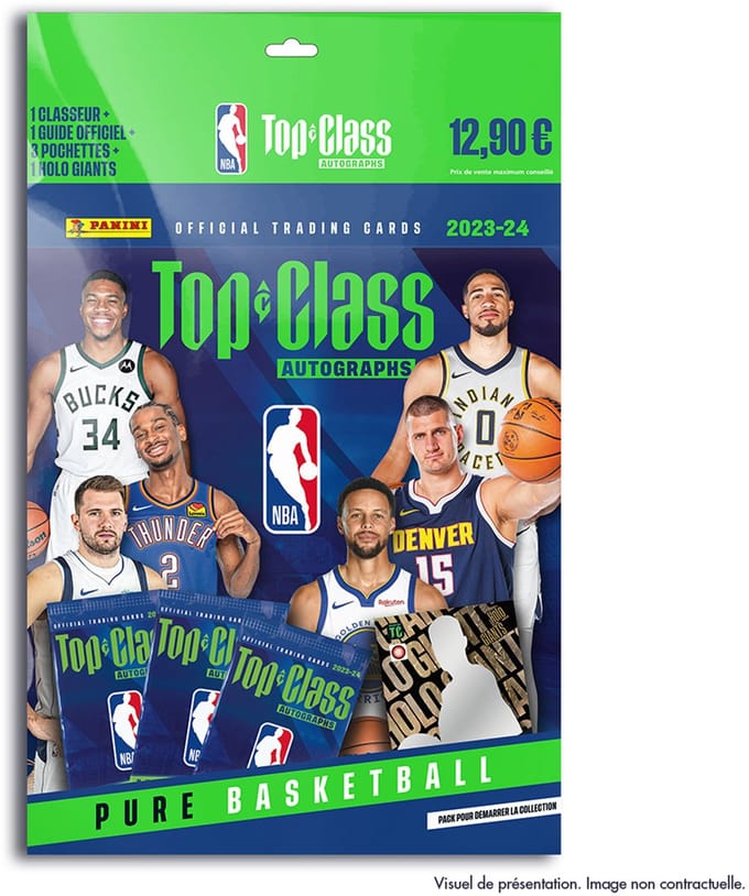 Top Class 2024 NBA Starterpack incl Tradingcards Panini