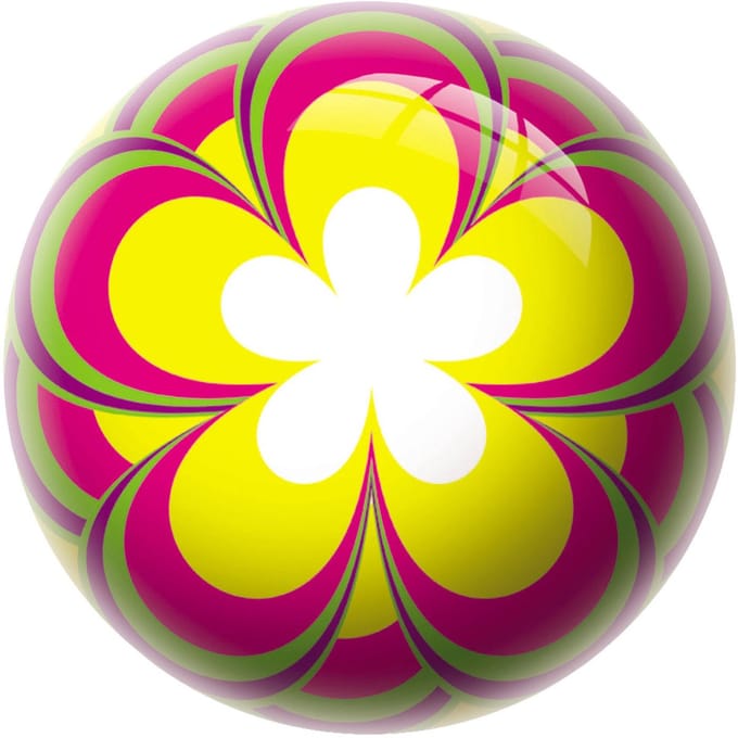 Bal Unice Toys Flower Fluo Ø 22 cm