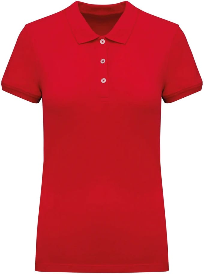 Kariban Piqué damespolo K291 - Red - M