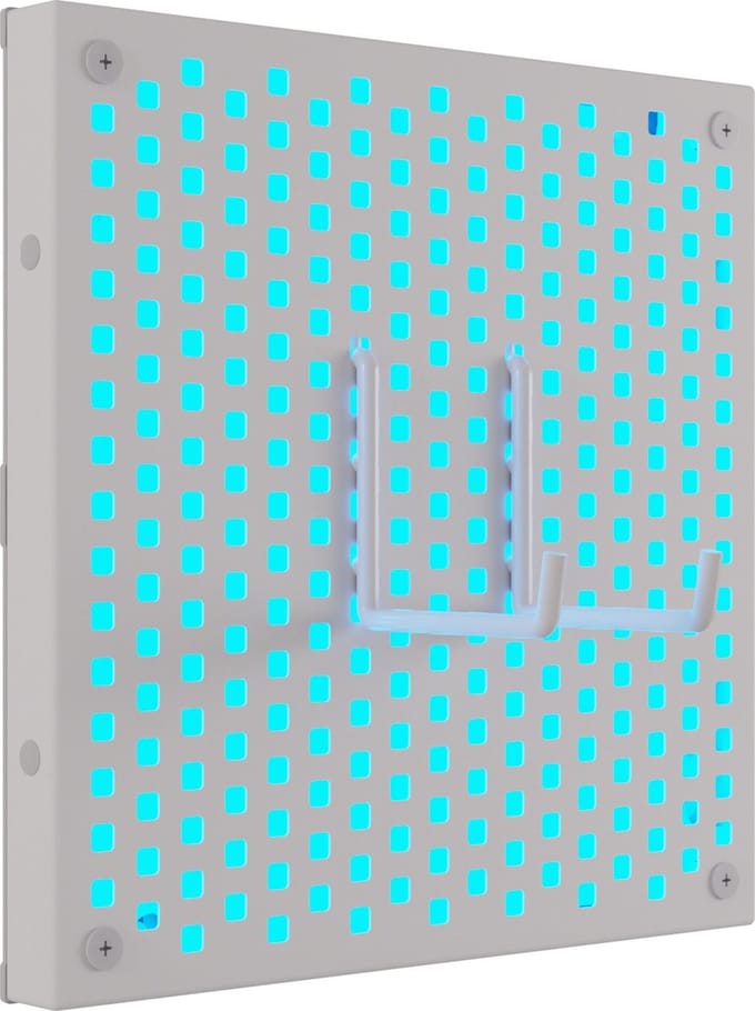 Nanoleaf Blocks Light Pegboard Uitbreidingsset - 1 Pegboard - RGBW - Google, Apple, Alexa Compatibel