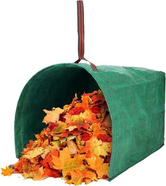 Solidchoice - 150 Liter Tuinafvalzak met 4 Handvatten en Vouwbaar Ontwerp