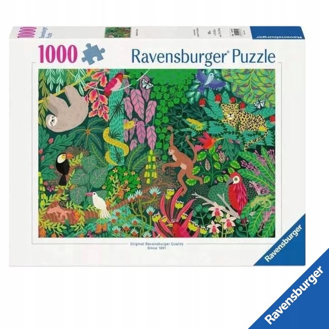Ravensburger Premium 1000-delig Puzzel: Magisch Regenwoud