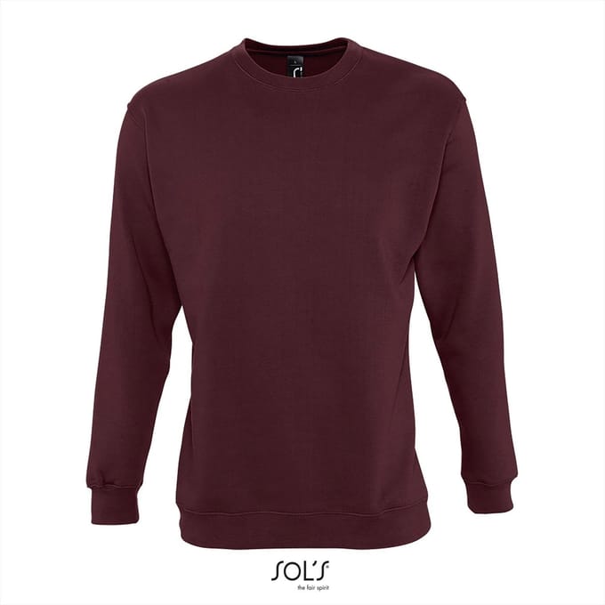 SOL'S Unisex Sweatshirt New Supreme L311 - Burgundy - L
