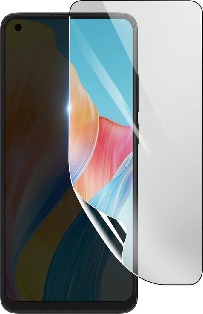 3mk, Geschikt voor Oppo A78, Schokbestendige Hydrogel Screenprotector, Transparant