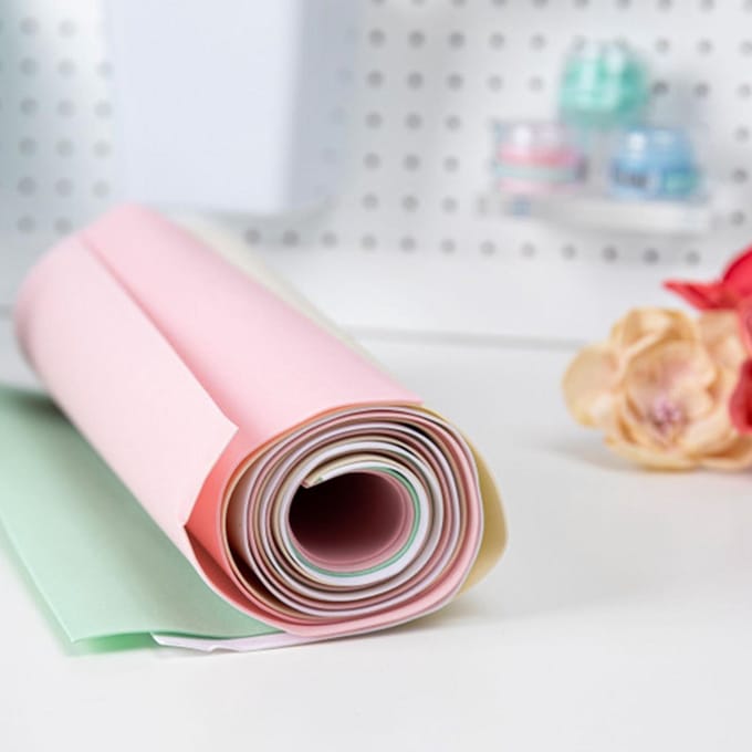 Sizzix Surfacez sculpting foam Bouquet