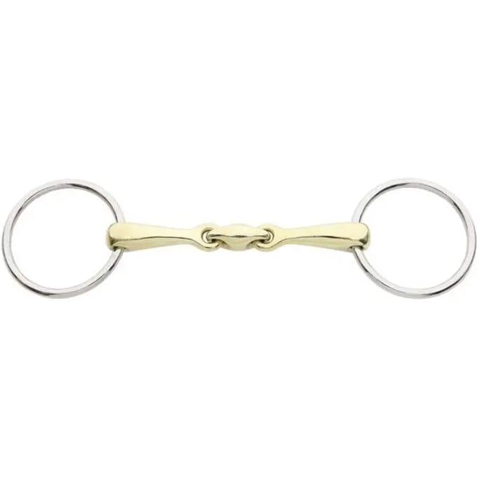 Dubbele ring paardenbit Kavalkade KavalBit - 12 mm