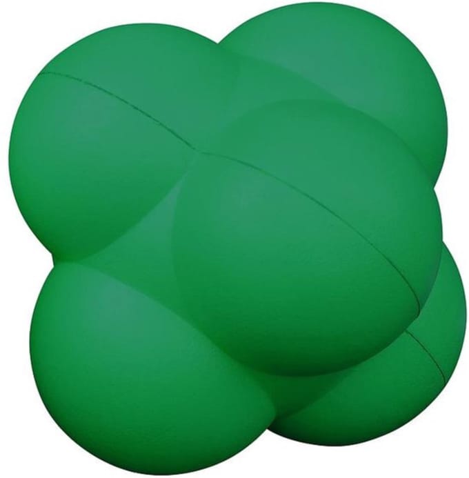 Reflextrainingsbal XL Coated Foam Groen 20cm