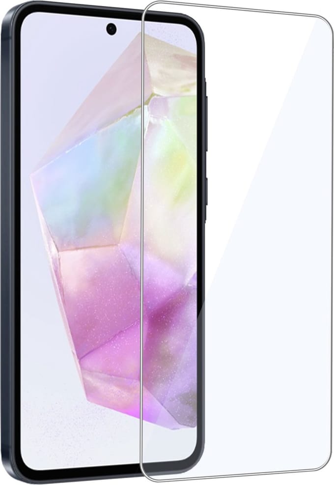 Geschikt voor Samsung Galaxy A35 / A55 - Screenprotector - Beschermglas - GuardCover