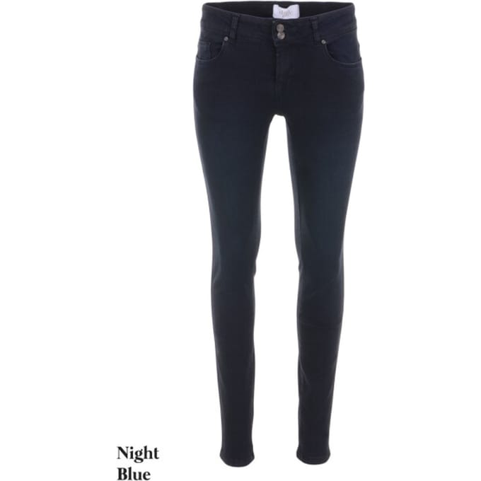 DNM dames jeans 4101.35.0668 blue denim