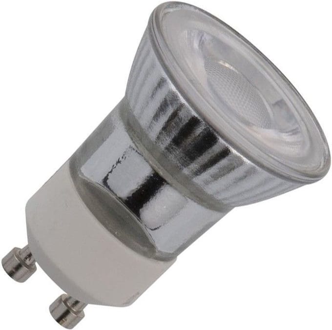 SPL LED GU10 / MR11 (GLAS) - 3W / DIMBAAR Lichtkleur 3000K