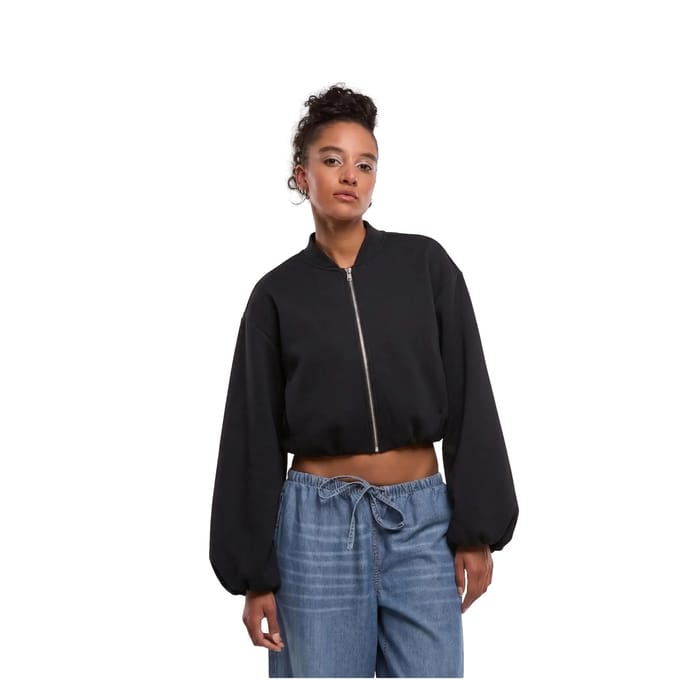 Urban Classics - Oversized Scuba Jacket - M - Zwart