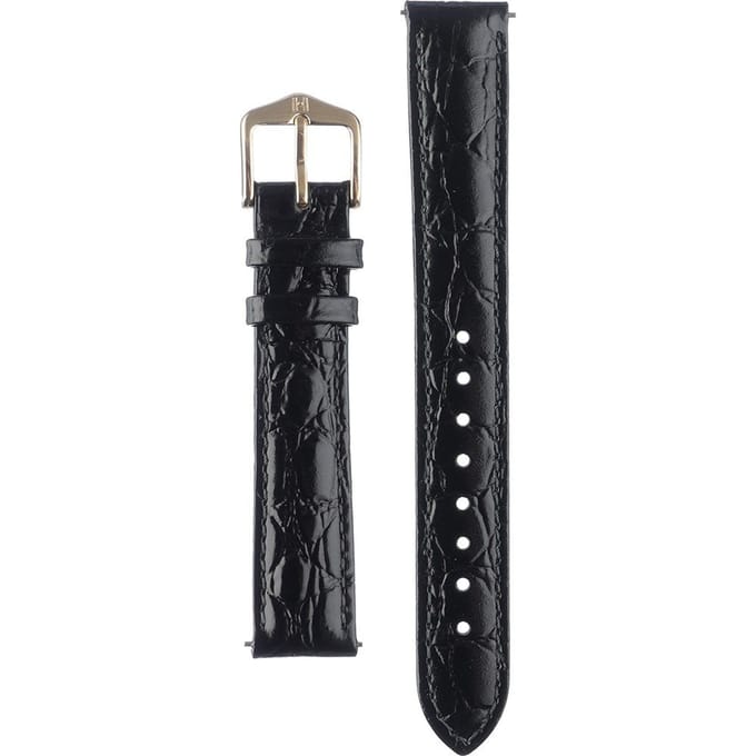 Hirsch 12302850-1-15 Crocograin Horlogeband
