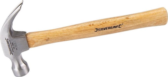 Silverline HA06B Klauwhamer - Hardhouten schacht - 680gr