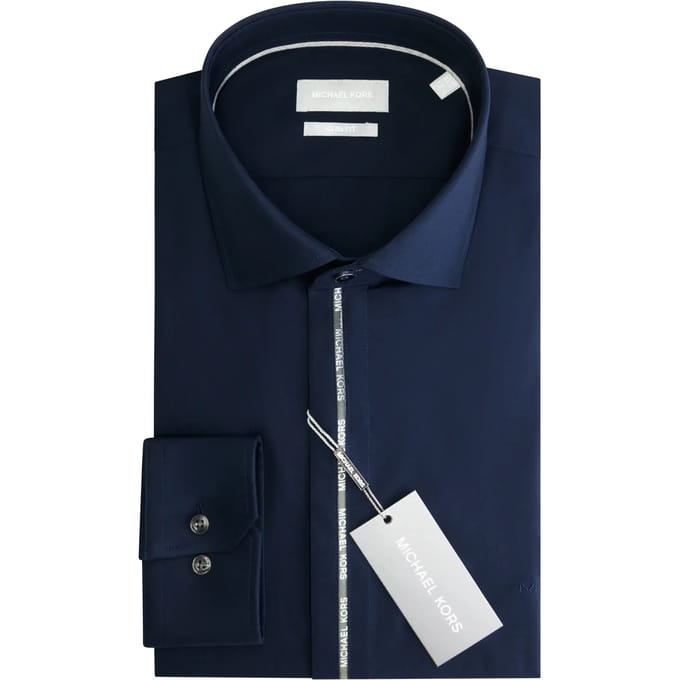 Slim fit overhemd Michael Kors Logo Tape
