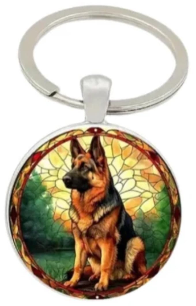 Sleutelhanger DUITSE HERDER | Sleutelhanger Duitse Herder Liefhebbers | Petshop Seven