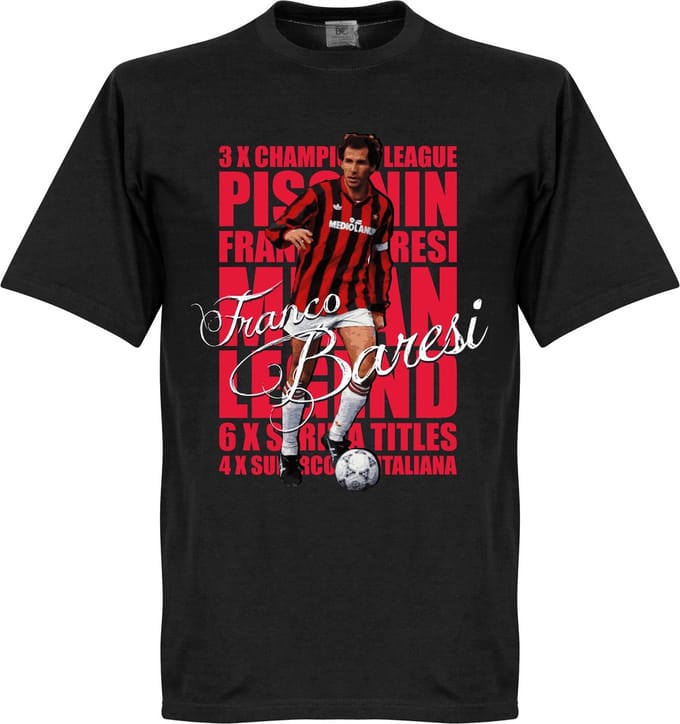 Franco Baresi Legend T-Shirt - L