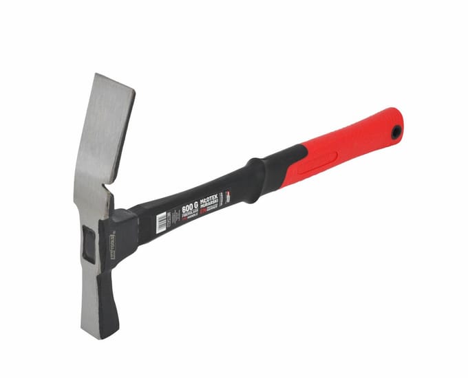 AWTOOLS Black Line - Metselaarshamer - 600g - Glasvezel Steel - Ergonomische Greep